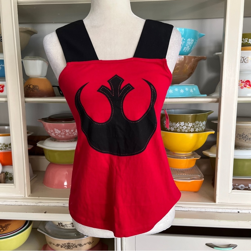Disney Star Wars The Force Awakens Rebel Tank Top - Size Small